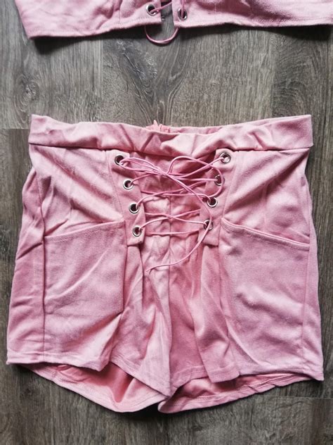 Hot Pants Top Teiler Bauchfrei Sommer Leder In Harburg F R Zum Verkauf Shpock De