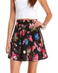 Forever Floral Scuba Knit Skater Skirt Where To Buy How To Wear