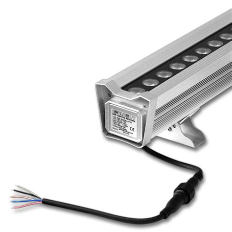 24V RGBW Linear LED Wall Washer 48in Ecolocity LED