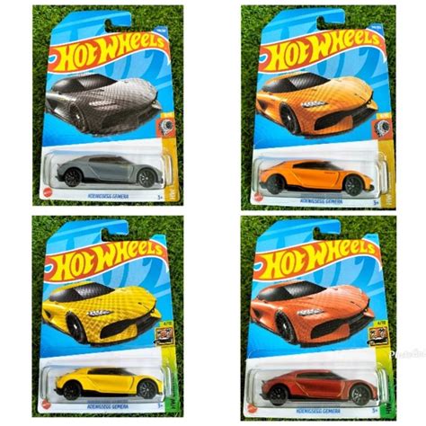 Hot Wheels Koenigsegg Gemera Hw Turbo Exotics Asst Shopee Malaysia