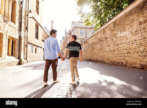 Gay Couple Men Rear View Hi Res Stock Photography And Images Alamy