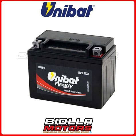 Cb4lb Batteria Unibat Gel Yamaha Aerox R Yq 50 50 1999 Yb4l B Cb4lb Fa