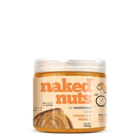 Pasta De Amendoim C Chocolate Branco 150g Naked Nuts Pasta De Amendoim Magazine Luiza