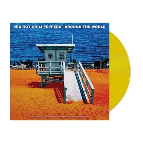 Red Hot Chili Peppers Around The World Coloured Vinyl LP CD Hal Ruinen