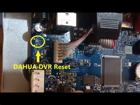 How To Reset Dahua Dvr Youtube