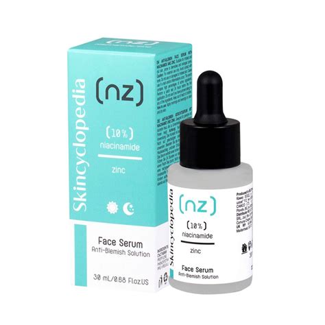 SKINCYCLOPEDIA серум за лице с 10% ниацинамид и 1% цинк – Красивата Жена
