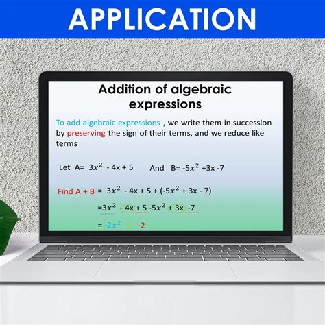 Algebraic Expressions Powerpoint Presentation Lesson Middle School Worksheets Library