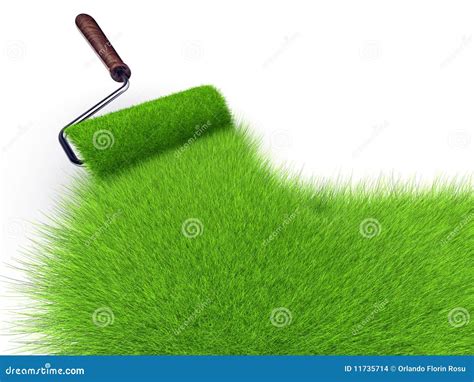 Grass Paint Stock Images - Image: 11735714