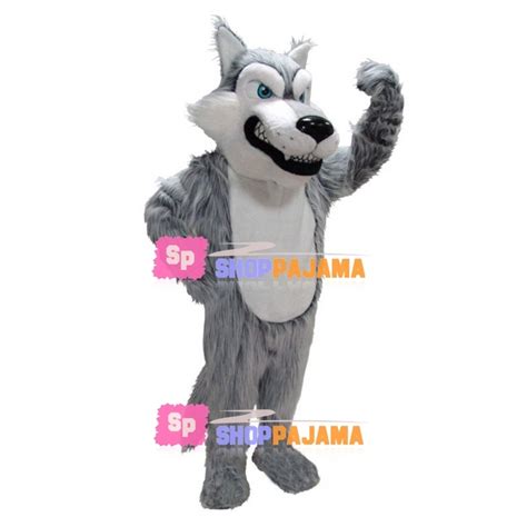 mascot wolf costume 9