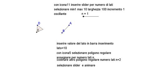 Animazione Poligoni Con Geogebra