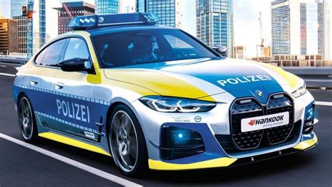 This BMW i4 police car in Germany promotes safe tuning - B2BCHIEF