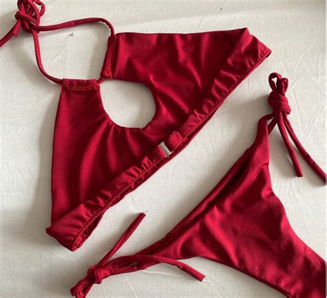 Baño De Traje Bikini De Sexy Debaño Mujer De Moda Vendaje MercadoLibre