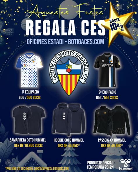 Llega La Navidad RegalaCES Web Oficial CE Sabadell FC