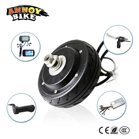 Inch Electric Hub Motor Brushless V W W Wheel Motor Kit