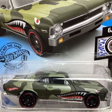 Yahoo オークション ホットウィール 68 シェビー ノバ 緑 Hot Whee