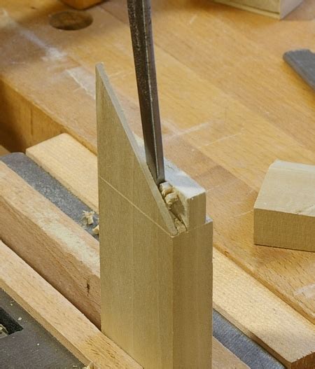 Making A Mitered Face Mortise And Tenon Joint Galoototron