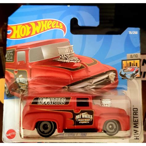 Miniatura Hot Wheels 2022 56 Ford F 100 HCV93 Shopee Brasil