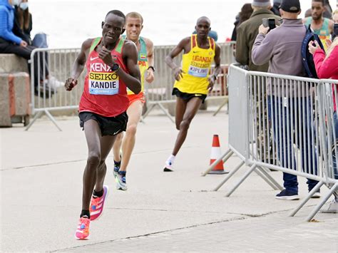 Kandie credits hero Paul Tergat with inspiring him to world record