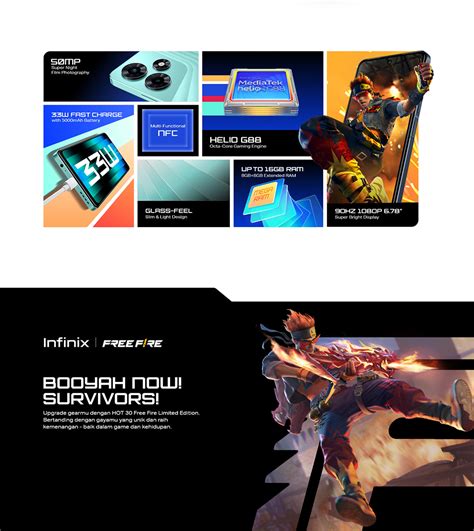Jual Infinix Hot GB Up To GB Extended RAM Helio G FHD Hz MP AI