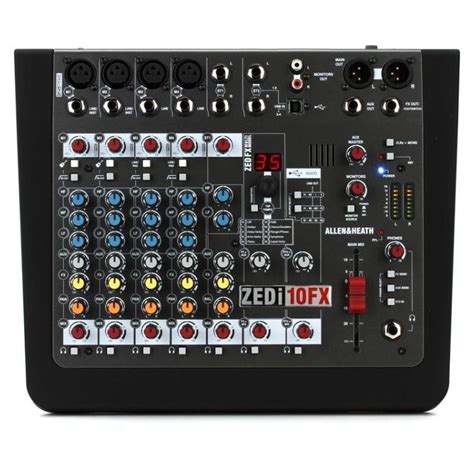 Allen Heath Zedi Fx Channel Mixer With Usb Audio Interface And