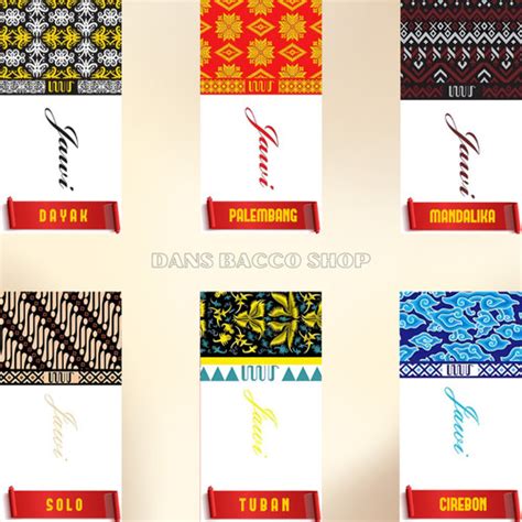 jual kertas jawi batik premium dayak jakarta barat dans bacco