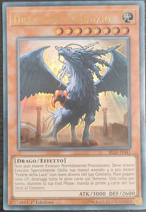 Drago del Giudizio - Ultra Rara - Battaglie della Leggenda - Vendetta