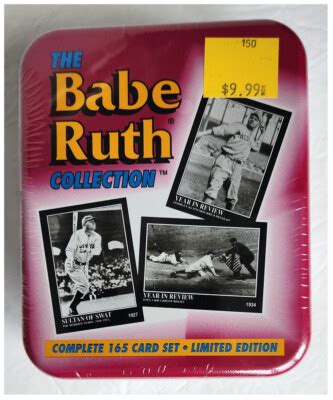 1992 Megacards The Babe Ruth Collection 165 Card Set Sealed In