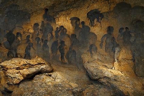 Platos Cave Myth Illustrated With Ai On Behance