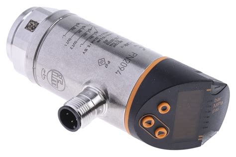 pn ifm electronic ifm electronic pressure sensor bar min