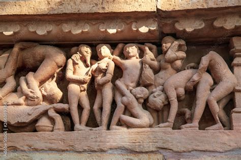 Sculptures Depicting People Having Sex On The Walls Of Ancient Temples