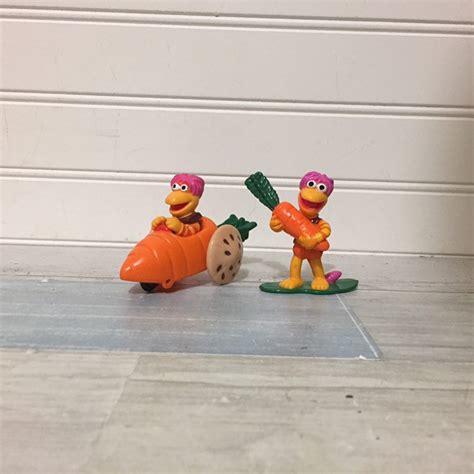 Jim Henson Gobo Carrot Pvc Figure And Car Fraggle Rock Etsy