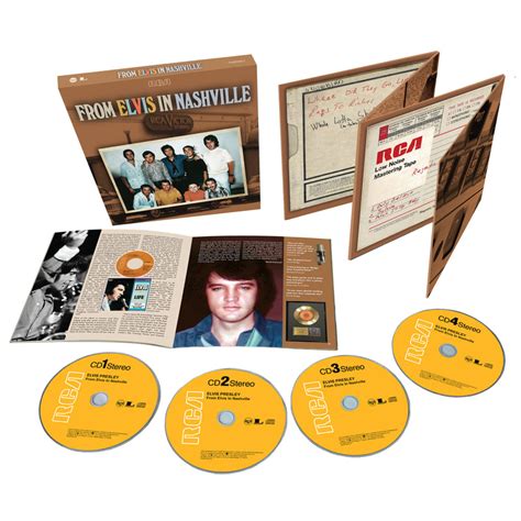 From Elvis In Nashville 4 Cd Box Set Graceland Official Store