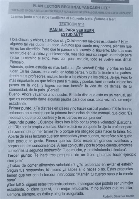 Seg N El Texto Que Sucede Cuando Poco Se Estudia Ayudaaaaa Porfavor Es