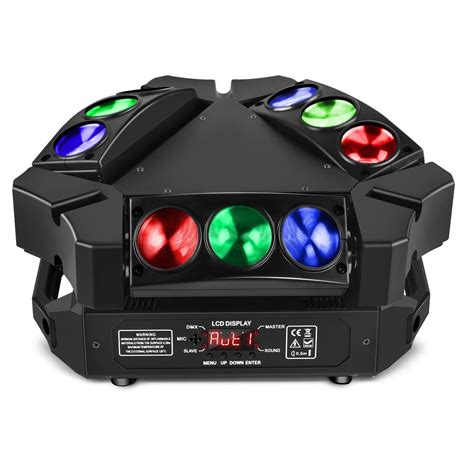 W Moving Head B Hnenlicht Beam Rgb Led Spot Dmx Dj Disco