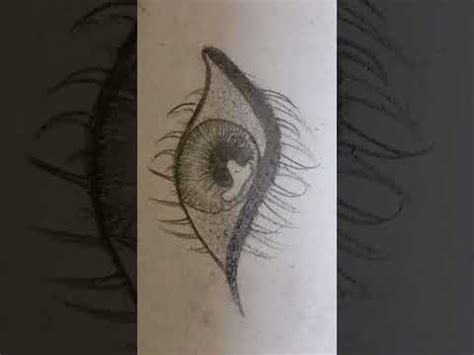 Eye Drawing Ll Beautiful And Realistic Drawing Of Eye Eyes