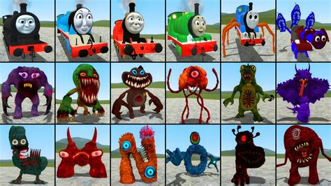 All Monster Thomas And Friends Vs All Garten Of Banban Cursed And