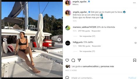 Ángela Aguilar en mini bikini reta la censura de Instagram