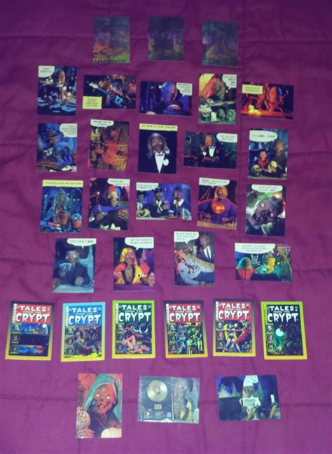 Vintage TALES FROM THE CRYPT HORROR Trading Cards 1993 Mixed Set ...