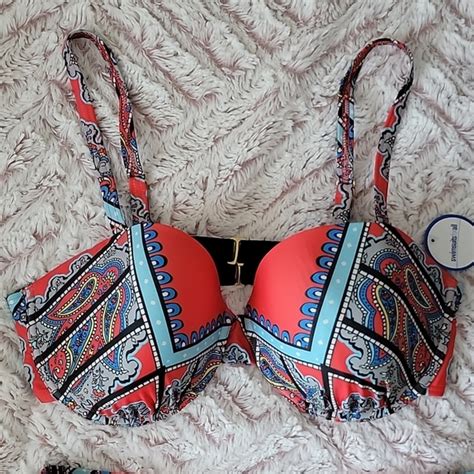 Swimsuits For All Swim Nwt Swimsuit For All Bikini Top Paisley Poshmark
