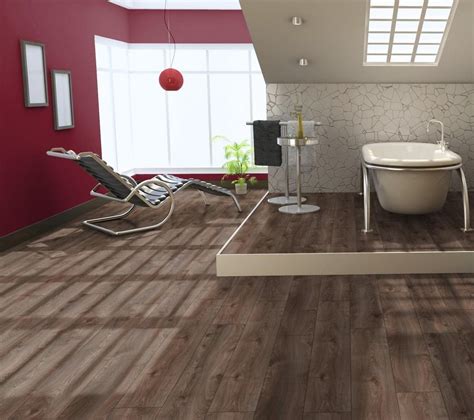 Ламинат Eurowood ШАЛЕ Дуб Суприм Коричневый