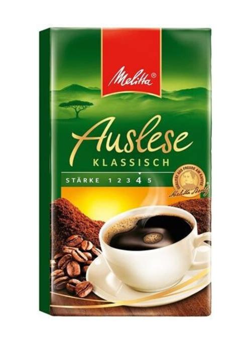 Кофе Melitta Auslese Klassisch молотый 500 г / молотый кофе мелитта ...