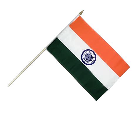 Hand Waving Flag India 12x18 Royal Flags