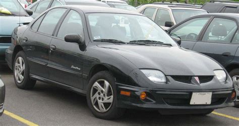 2001 Pontiac Sunfire Se Sedan 22l Manual