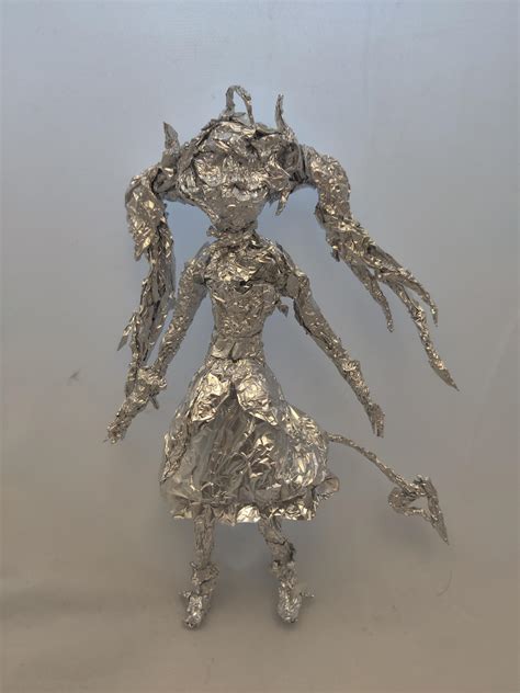 Chibidoki - Aluminum Foil Sculpture | Chibidoki | Know Your Meme