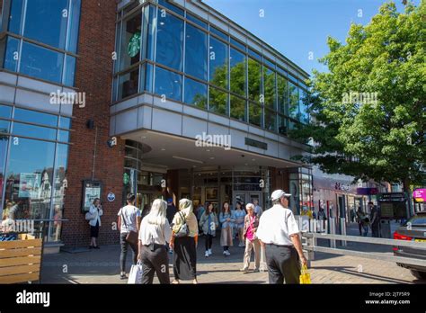 High Street Solihull Town Centre West Midlands Stock Photo Alamy