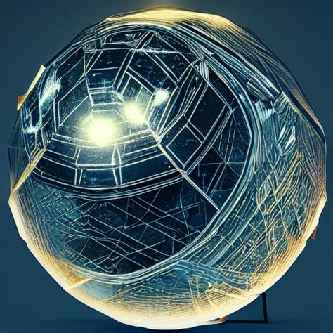 Krea Ai Tilt Shift Sphere Ipercube Huge Light Intricate Re