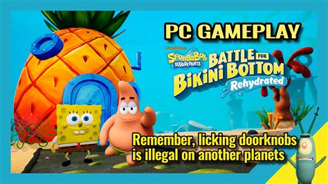 SpongeBob SquarePants Battle For Bikini Bottom Rehydrated Speedrun PC Gameplay YouTube