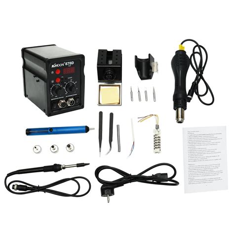 Digital Display In Rework Station Electric Soldering Iron Hot Air Machine Thermostatic