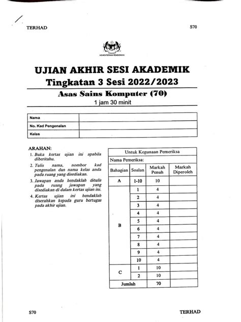 Modul Ask Form 3 Pdf