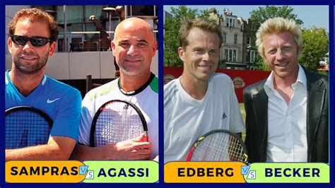 Sampras Agassi Becker Edberg How They Changed Youtube